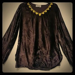 Vintage Brown Hippie Shirt